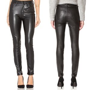 Mother The Swooner High Waist Faux 